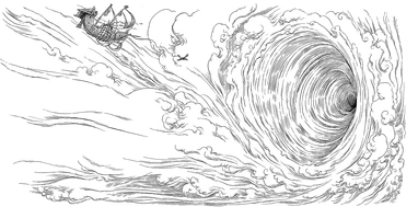 The Edgedancer entering the Mother Storm