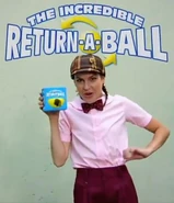 The incredible return a ball comershal seen a origanal