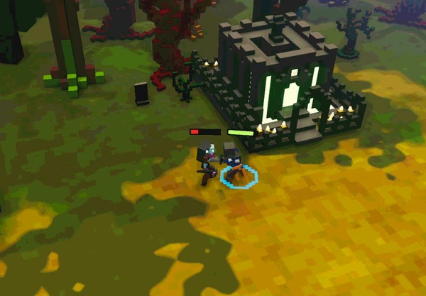  An Undead Worker and a Human Knight