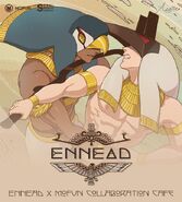Art for the ENNEAD x Mofun cafe and merchandise collaboration from 24 November 2023 to 24 December 2023 by Mojito