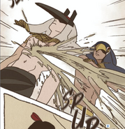 Seth's body turning into to sand to nullify physical attacks from Season 1, Episode 4 by Mojito