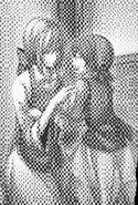 Clarith an ủi lúc Yukina khóc, hành động giống mẹ của cô ấy