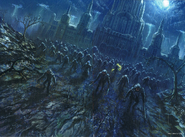 Ney and her army of the undead as depicted in the Fanbook