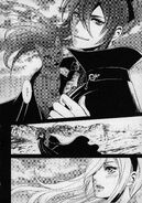 漫画中描绘的I.R.与韦诺马尼亚公爵