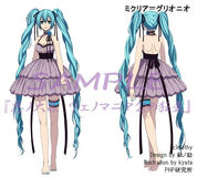 Mikulia concept art by kyata