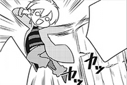 Lemy mặc đồ bình thường trong manga