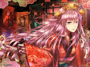 Mei as she appears in Waltz of Evil: The Deadly Sins of Evil Guidebook