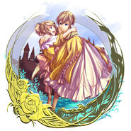 Allen and Riliane as illustrated by Ichika