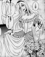 莉琳在漫画中穿上了公爵送的连衣裙