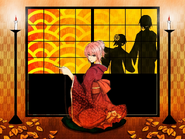 Rin's unused silhouette illustration