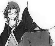 Gumillia as a Beelzenian adviser in the manga