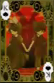 Twiright Prank playing card featuring a young Riliane and Alexiel