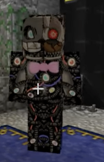 HD Molten Freddy Minecraft Skin