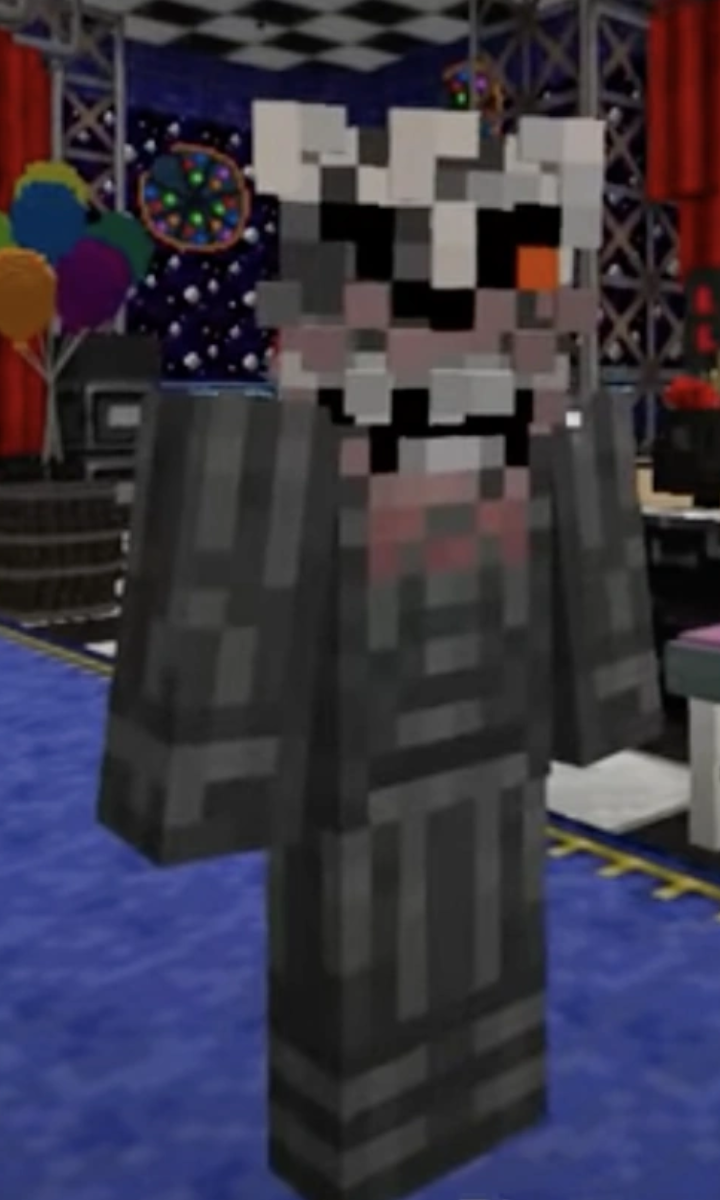 HD Molten Freddy Minecraft Skin