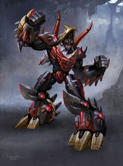 Transformers fall of Cybertron - Concept Art Slug Bot Final