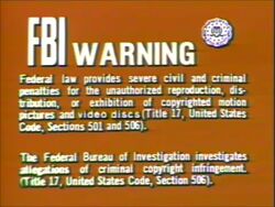 green fbi warning screens