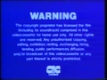 CIC Video Warning (1984)