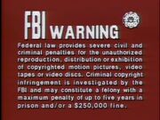 20th Century FOX FBI Warning Screen 2