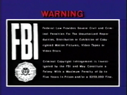 Cannon Video FBI Warning