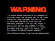 Universal 1980 Warning B