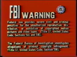 fbi warning 20th century fox