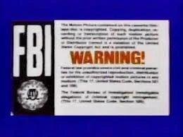 New Line Home Entertainment Warning Screens | The FBI Warning