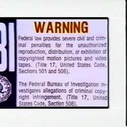 Fbi Warning 20th Century Fox The Warning From The Beginning Of The Six