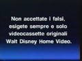 Walt Disney Home Video Italian Piracy Warning (1994) (S6)