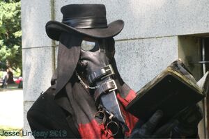 Plague doctor 02 by jesse Lindsay 2013 