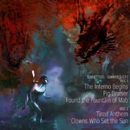 Back of the CD case outlining the disc structure.