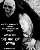 The Horma Studios poster for "The Art of Dying"