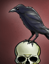 A dark-plumed Raven.