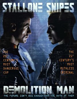 Demolition man poster