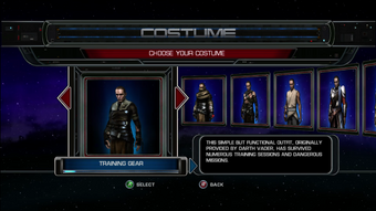 All Costumes The Force Unleashed Wiki Fandom