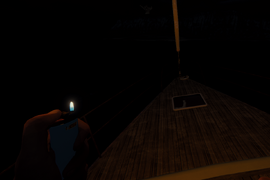 Illuminating the yacht's deck at night with the Lighter equipped