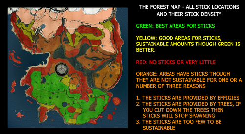 The Forest How To Craft Stick Bag Youtube
