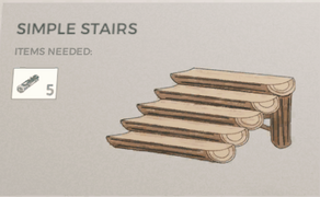 Simple Stairs as it appears in the Survival Guide