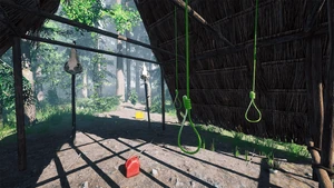 - 3x in the hut near Main Village, near the cliff