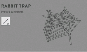 Animal Traps as it appeared in the Survival Guide