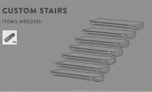 Custom Stairs as it appeared in the Survival Guide