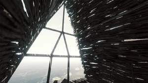 1x in the first end Beach Hut Village hut.