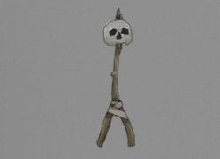 Skull Lamp as it appears in the Survival Guide