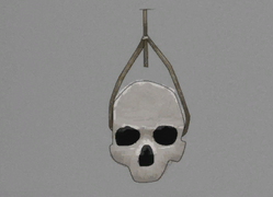 Ceiling Skull Lamp as it appears in the Survival Guide