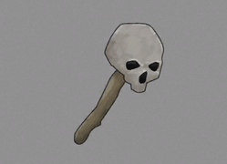 Decorative Skull as it appears in the Survival Guide