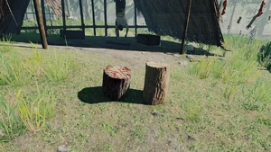 It is not the same model as the cannibal village prop