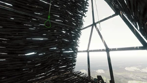 2x in the middle end Beach Hut Village hut.