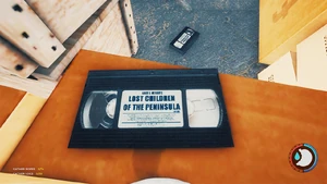 Tape on its own