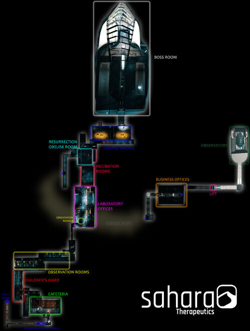 Laboratory map