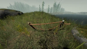 Molotov Wire Trap on the ground