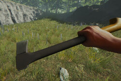Modern Axe Official The Forest Wiki Modern Axe Official The Forest Wiki